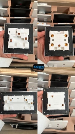 مفتاح سخان 20 امبير اسود بيانو  Felsen   بيانو، ضمان 25 سنة