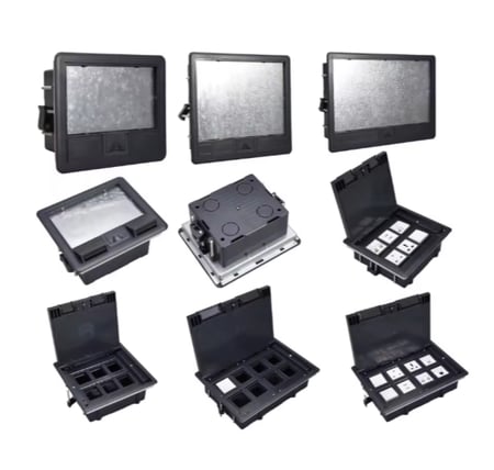 علبة الأرضية المدمجة  حل الطاقة المخفي والموثوق 12 وحدة