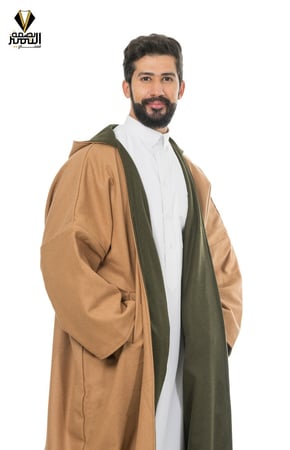 فروة رجالي كشميري وجهين