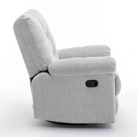 كرسي إسترخاء هزاز دوار 8068 بيج