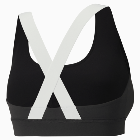 Mid Impact Puma Fit Bra Puma Black