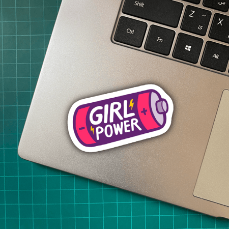 ستكر girl power