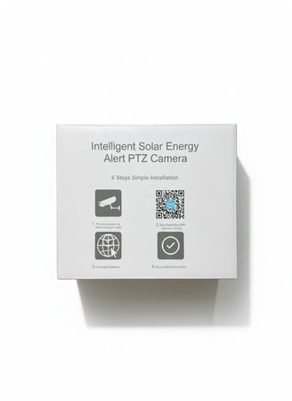 كاميرا مراقبة خارجية تعمل بالطاقة الشمسية امكانية ربطها بشريحة بيانات SIM 4G فقط بدقة 5 ميجا بكسل + بطاقة MicroSD 64G مجاناً