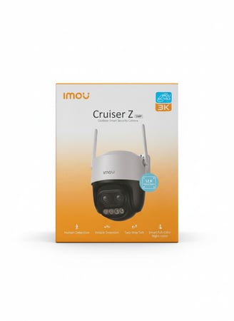 Imou كاميرا زوم ruiser Z 5MP WiFi Camera 12x Mixed Zoom + بطاقة MicroSD 64GB مجاناً