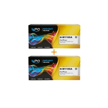 SQ TONER W1106A 106A BLACK Compatible with printers HP LASERJET حبر ليزر + حبر اضافي مجاناً