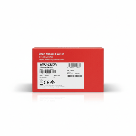 switch 8 port poe gigabit / DS-3E1510P-EI/M سويتش نقل بمدى طويل يصل إلى 300 متر