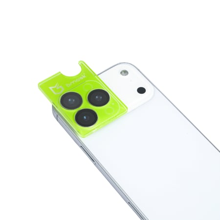 عدسة حماية كاميرا شفافة ايفون 17 برو