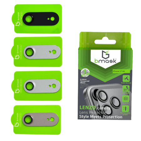 حماية كاميرا لينزو برايم ملونة ايفون 17 اير