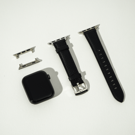 سوار ساعة جلد لومورا WAX017 باللون الاسود