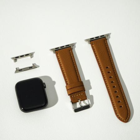 سوار ساعة جلد لومورا WAX231 باللون البني