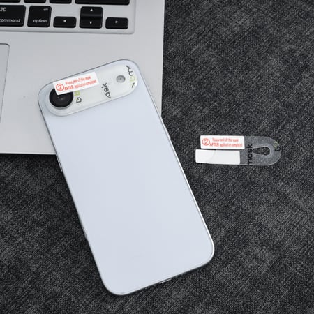 عدسة حماية كاميرا شفافة ايفون 17 اير