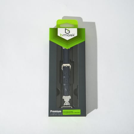 سوار ساعة جلد لومورا WAX609 باللون الازرق الغامق