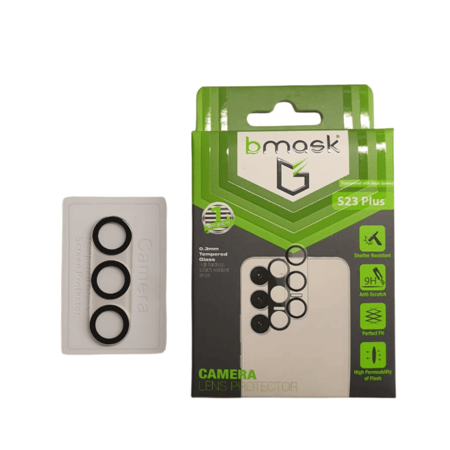 عدسة حماية كاميرا شفافة سامسونج اس 23 بلس