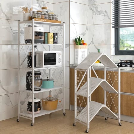 رفوف معدنية قابلة للطي