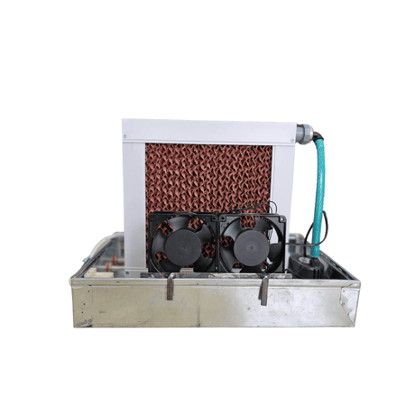 حوض رطوبة بمبرد ومراوح وهيتر 300 واط - بيئة فقس مثالية