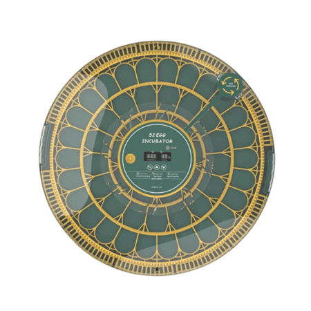 فقاسة بيض 52 بيضة أوتوماتيكية – تقليب تدحرجي ذكي وتحكم متكامل