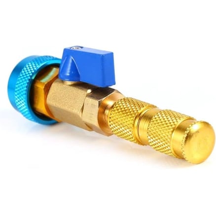 ملحقات المعدات الصغيرة من جونولو صمام تكييف هواء السيارة كور R134a مزيل سريع ومحول تبريد منخفض الضغط مجموعة أداة إزالة قلب صمام