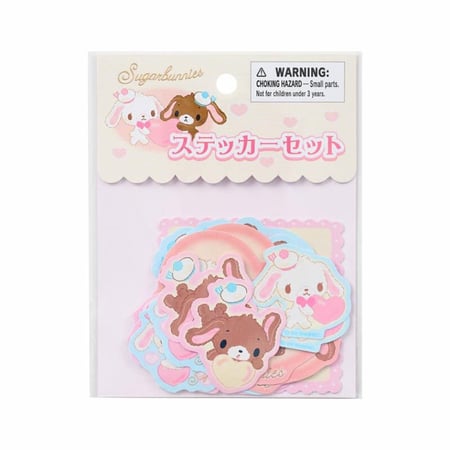 ملصقات شوقر بانيز | Sugar bunnies stickers