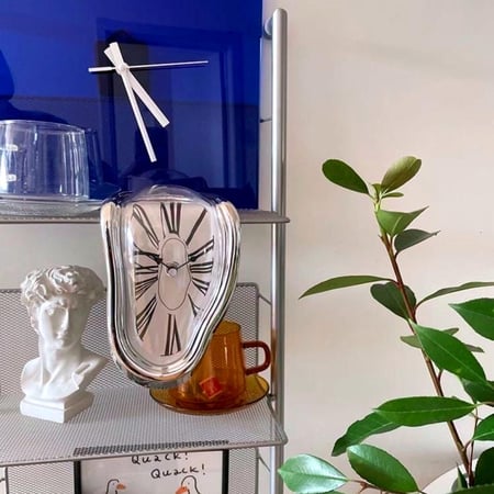 Melting clock