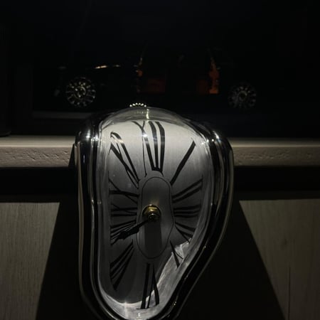 Melting clock