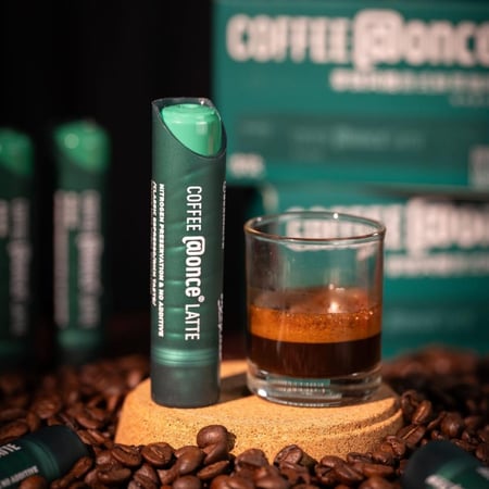 قهوة اسبريسو محفوظة بالنيتروجين (18 أكواب)