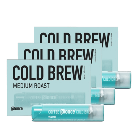 قهوة coldbrew medium raost محفوظة بالنيتروجين  (18 أكواب)
