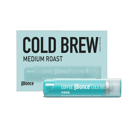 قهوة coldbrew medium roast محفوظة بالنيتروجين  (6 أكواب)