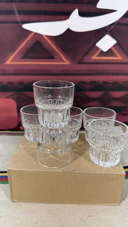 طقم 6 كاسات الهبة