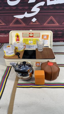 صندوق شاي باستيكرات بريموس