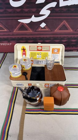 صندوق شاي باستيكرات بريموس