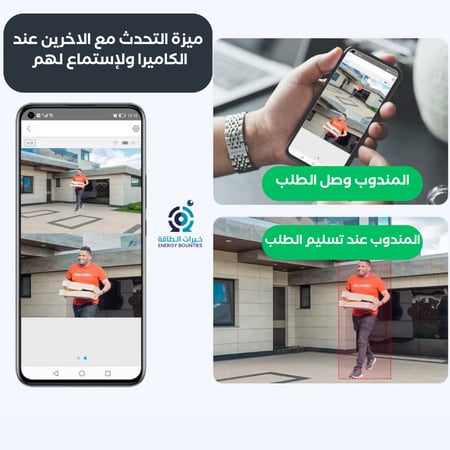 كاميرا مراقبة طاقة شمسية اصدار S21 بعدستين ثابتة ومتحركة