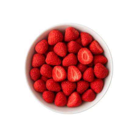 فراولة مجففة بالتبريد