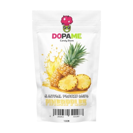 أناناس مجفف بالتبريد 60 جم