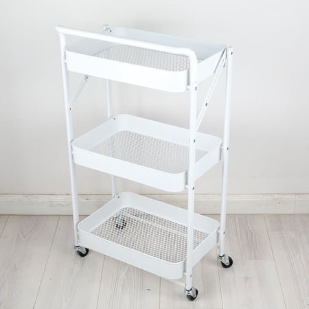 رف تنظيم حديد 3 دور  ارتفاع 84 سم