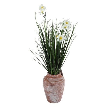 شجرة  بمركن فخار ارتفاع  40 سم