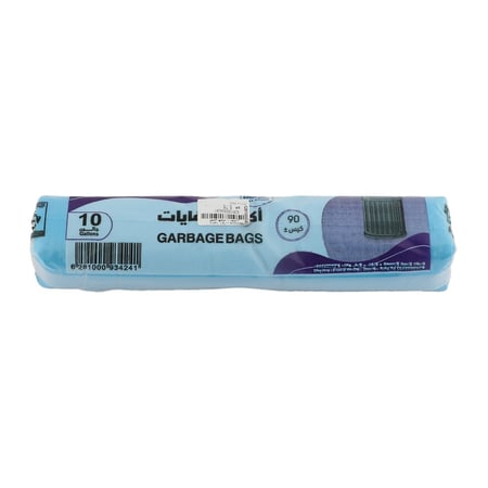 اكياس نفايات  10 جالون 90 كيس