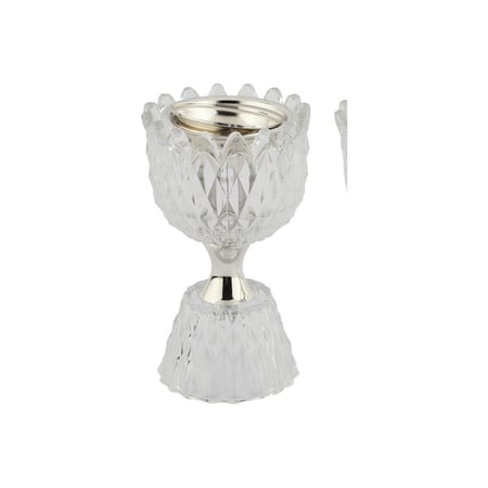 مبخرة رجاج بتصميم مميز مقاس 15*9 سم