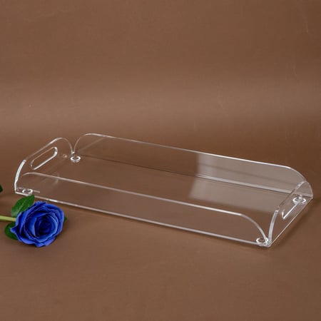 طوفرية اكراليك شفاف 40*16