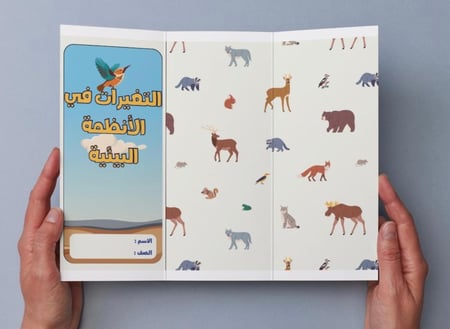 ‎مطوية التغيرات في الأنظمة البيئية - رابع