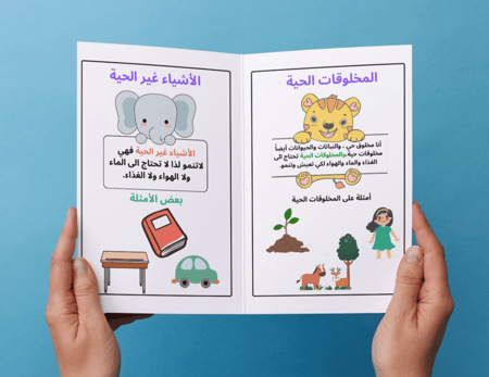 مطوية النباتات مخلوقات حية