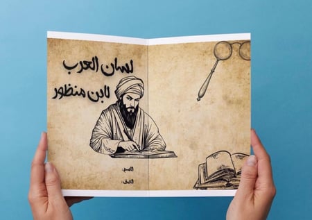 ‎مطوية ابن منظور-لغتي-سادس