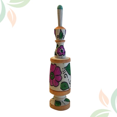 مكحلة خشب ملونة