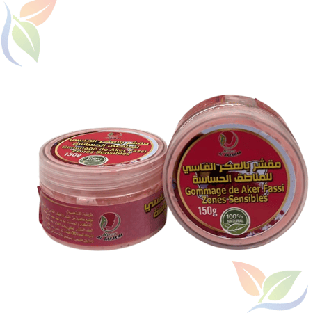 مقشر العكر الفاسي للمنطقة الحساسة