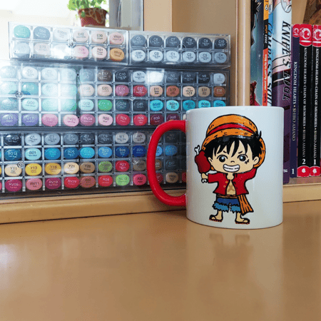 كوب Luffy من أنمي One piece