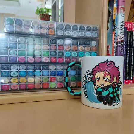 كوب Tanjiro من أنمي Demon slayer