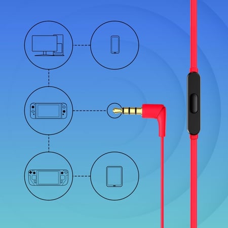 HyperX Cloud Earbuds II | سماعة 3.5mm للألعاب مع مايك مدمج