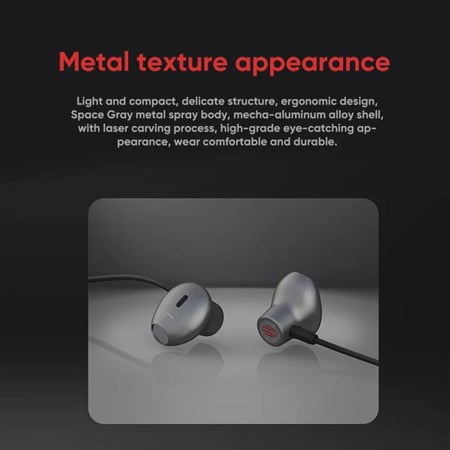 RedMagic WH4008 | سماعة ألعاب 3.5mm بصوت دقيق وتحكم سلكي