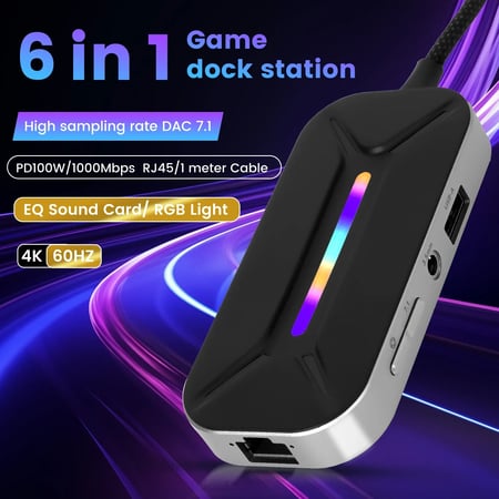Sarafox XS6 Pro 6in1 وصلة سارا فوكس XS6 Pro الاحترافية 6 في 1