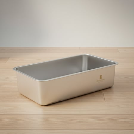 ليتر بوكس ستيل قطط من المزرعة مقاوم للرائحة