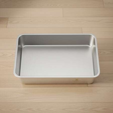 صندوق مل ستيل مضاد للبكتيريا لقطط الحساسة